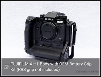 Thumbnail Preview-FUJIFILM X-H1 Body with OEM Battery Grip Kit (RRS grip not included).jpg