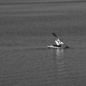 Lone Kayaker