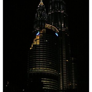 KLCC at night