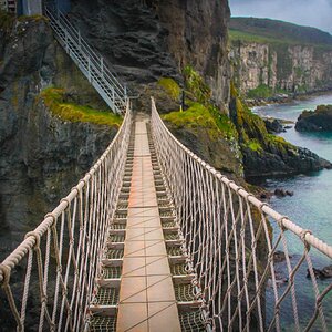 Northern Ireland, Carrick-A-Rede Rope Bridge