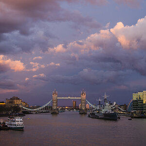 Tower Bridge from London Bridge