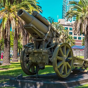 German Howitzer of WWI