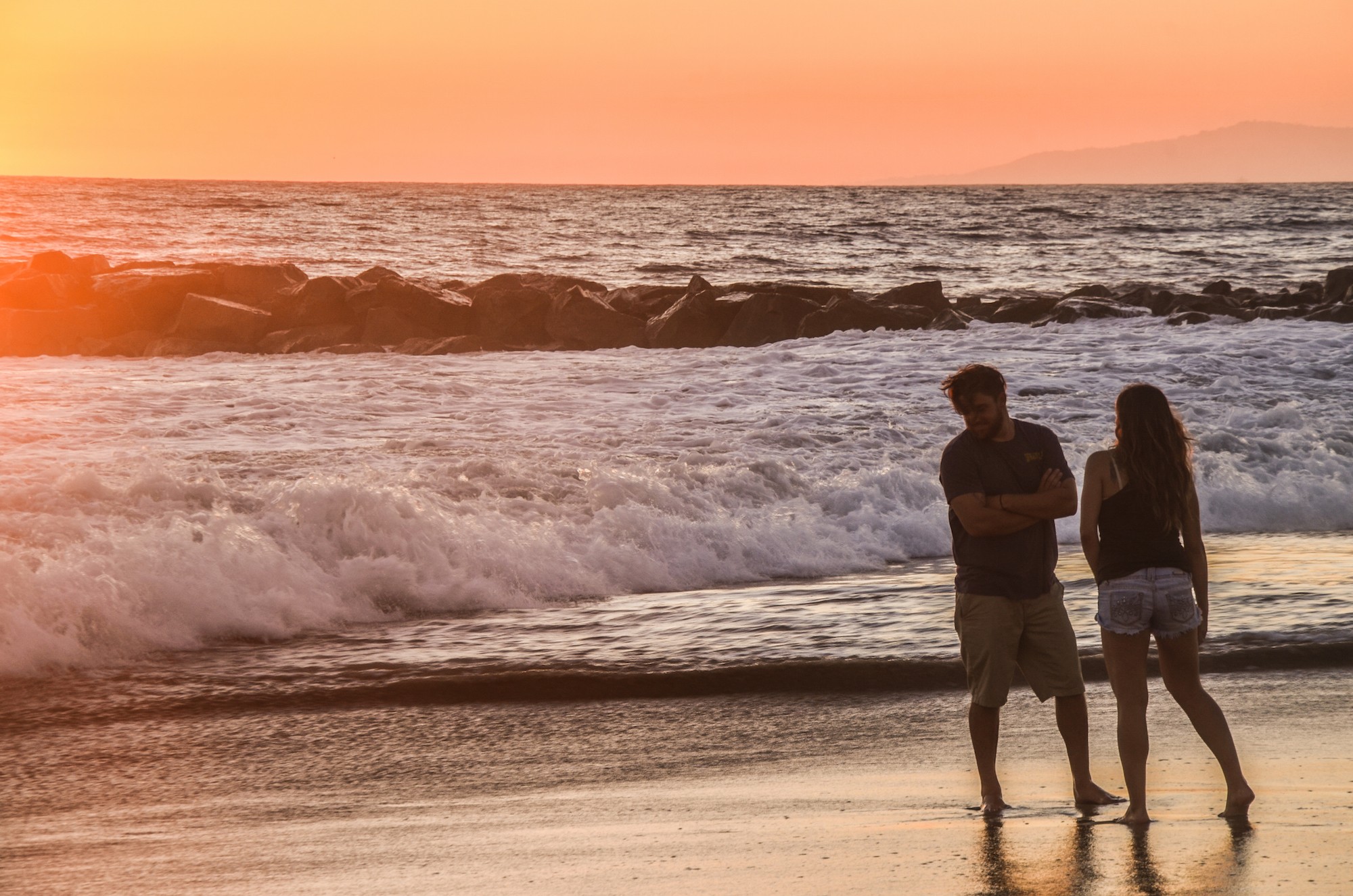 Couple on the beach