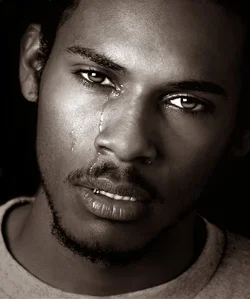 CAT 6053 CD210  BLACK MAN CRYING.webp