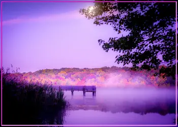 Autumn Sunrise At Helmetta Lake.webp