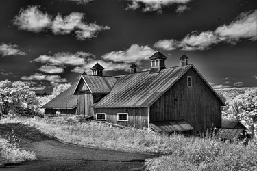 Barn in B & W
