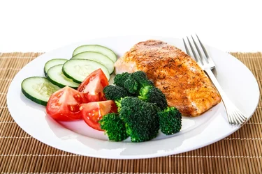 $Baked Salmon with Vegetables and Fork.webp $Baked Salmon with Vegetables and Fork.webp