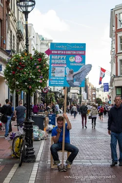 $Happily working - Sign holder in Dublin.webp