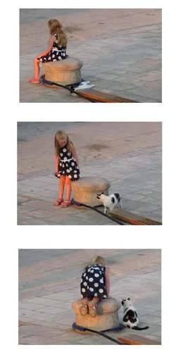 $Girl and cat triptych.webp $Girl and cat triptych.webp