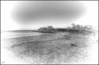 $Ft. Williams #2-Fisheye-HD 7e-B&W.webp