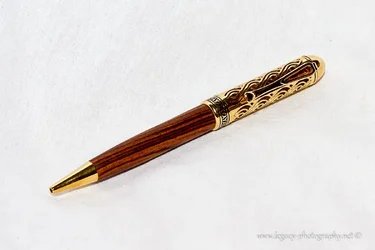 $European Filligree Pen - Cocobolo Wood - 2-2.webp