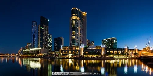 13 Yarra river waterfront at night.webp
