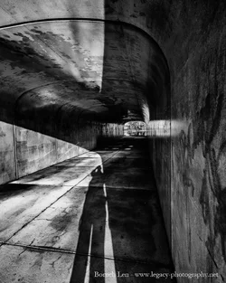 Shadows in  a sunlit tunnel - low key 2.webp