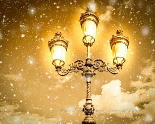 Winter - Lamp post in the snow - Dublin, Ireland.webp