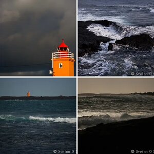 Sea at winter