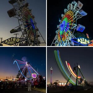 nighttime at the fair