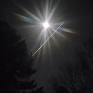 Brilliant moon