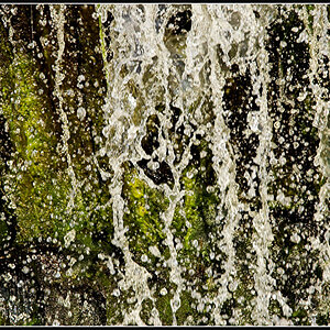 Waterfall abstract