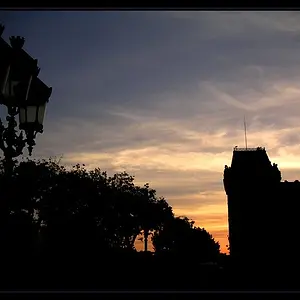 Sunset in Paris