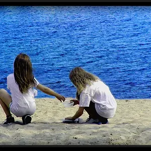 Childhood At The Beach