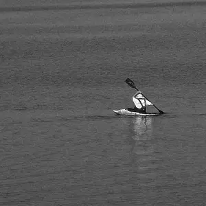 Lone Kayaker