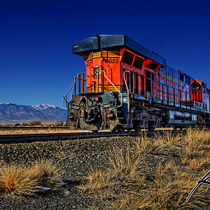 Train Rocky Mountains Colorado