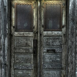 Wooden Door HDR