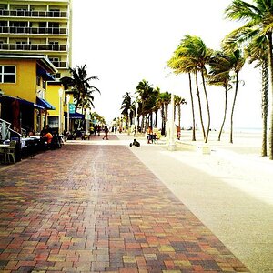 Hollywood Board walk