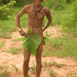 Naked Mud Man