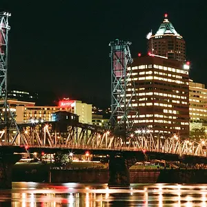 Hawthorne Bridge On The Willamette