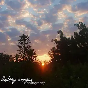 sunrise in the country.