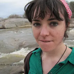 Kate at the river