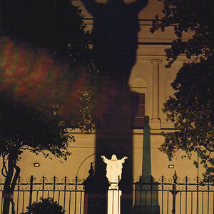 Touchdown Jesus - St. Louis Cathedral, New Orleans