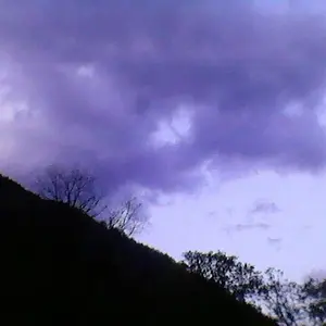 Mountains and clouds