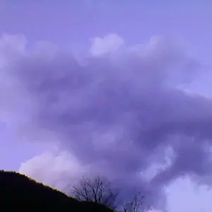 Mountains and clouds