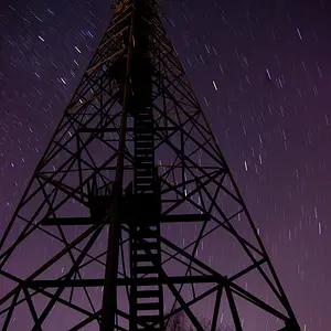 Fire Tower By Night