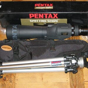 Pentax PF 80-ED and tripod