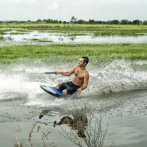 Waterboarding in Old Myakka