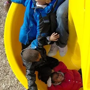 aprilphoto12-Foolin Around On The Playground
