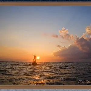 Bouy in the Sunrise