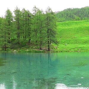 Lago Blu, Breuil Cervinia