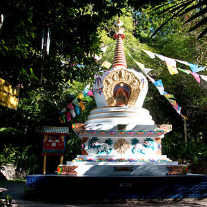 Stupa at Chenrezig
