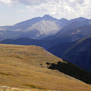 Overlook from HWY 34 at Rocky Mountain National Park, CO