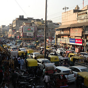 Old Delhi traffic