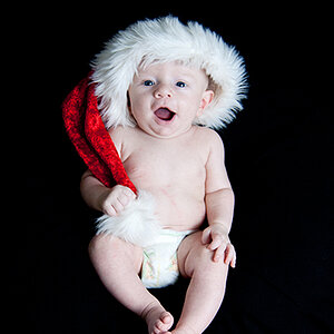 The tiniest Santa