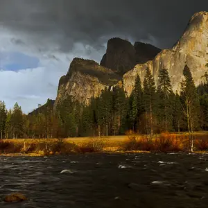 Gates of Yosemite before a storm