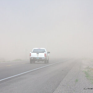 A New Mexico Dust storm