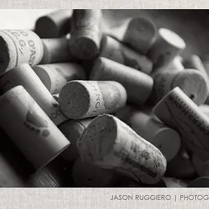 Wine Corks B&W