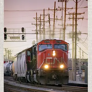 Sunset Train