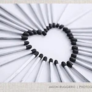 Match Stick Heart